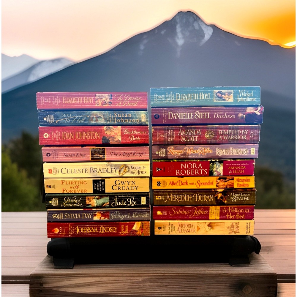 Lot 18 Romance Paperback Books Historical Contemporary Mixed Authors Fiction (4)